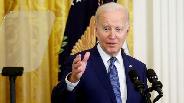 PHOTO: U.S. President Joe Biden delivers remarks on the 13th anniversary of passage of the Affordable Care Act, commonly known as Obamacare, at the White House in Washington, March 23, 2023. (Jonathan Ernst/Reuters)