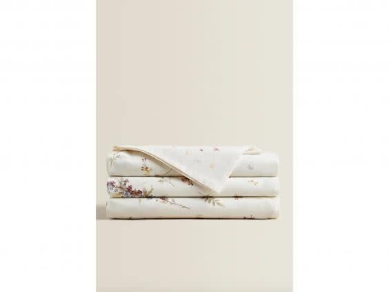 Or use this decorative floral design to add colour (Zara Home)