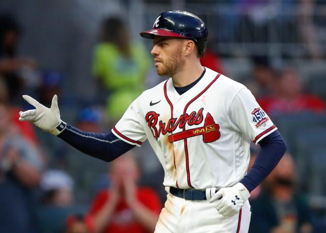 Braves Freddie Freeman hits home run on Mother's Day for wife