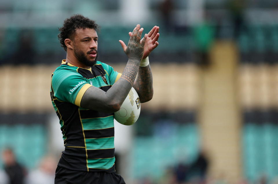 Courtney Lawes is hoping to sign off with Gallagher Premiership silverware (Action Images via Reuters/Andrew Boyers)