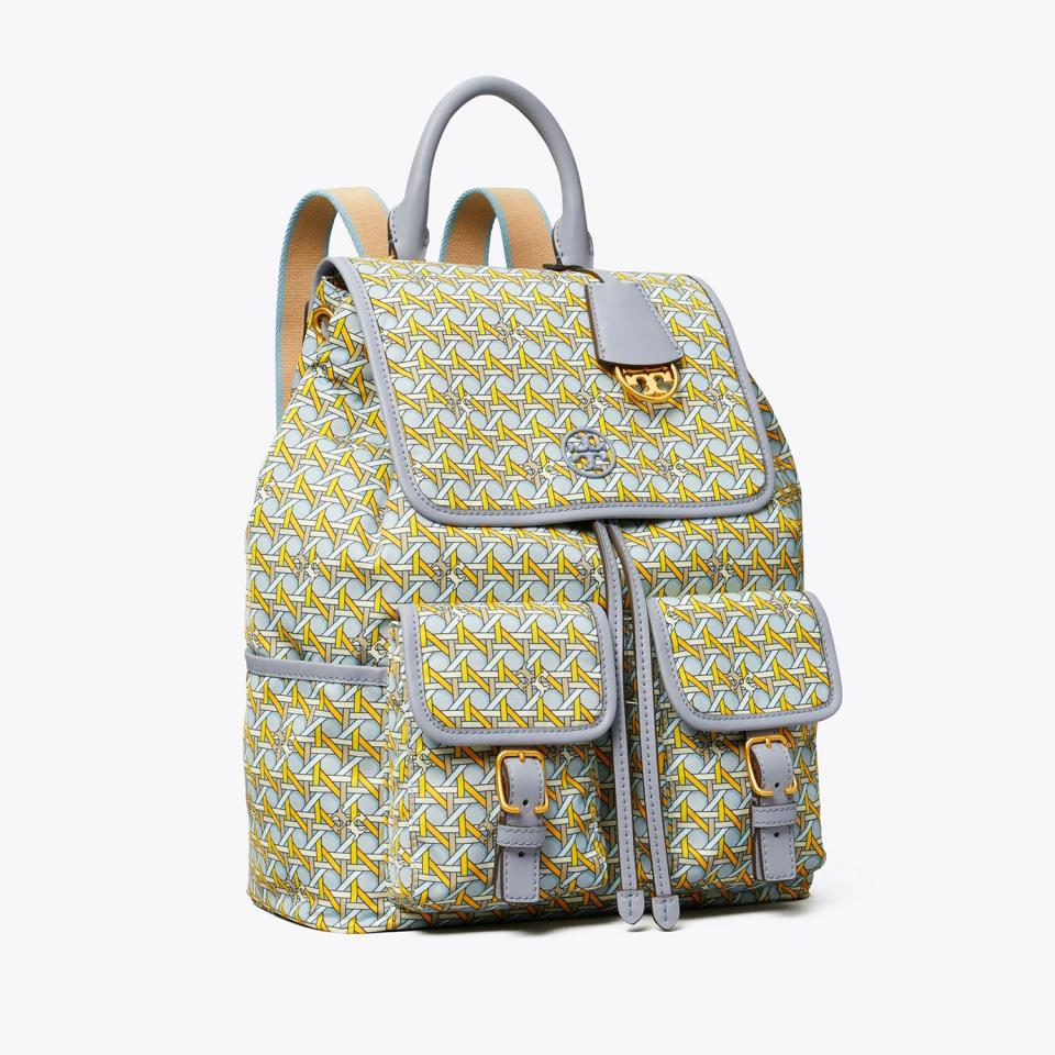 Piper Printed Flap Backpack