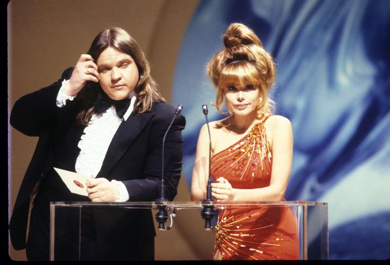 meat loaf, charo appearing on 'the 1980 american music awards'