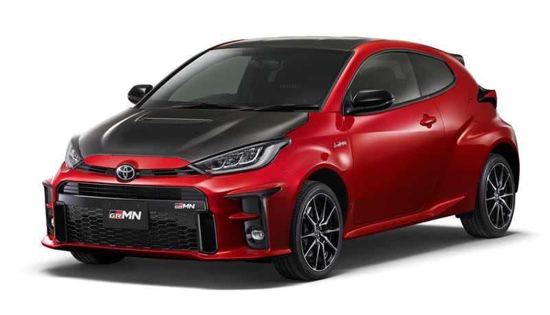 GRMN Yaris Rally Package拉力賽套件車型。（圖／翻攝自Toyota官網）