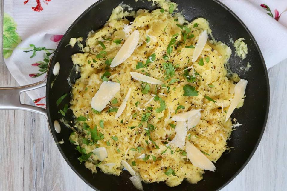 Jess Bentley’s Butternut Squash Cacio e Pepe.