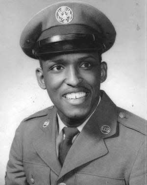 Sidney Kirk during his Air Force days in the 1960s.