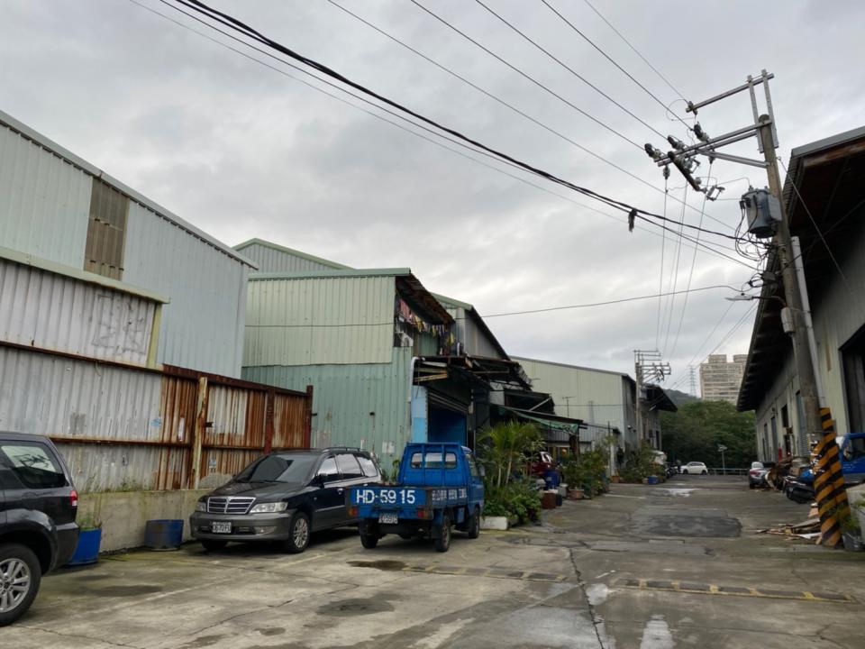 變4-2案樹林俊興街瓦斯加壓站用地況。   圖：新北市城鄉局提供