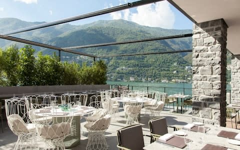 il sereno Berton Al Lago terrace