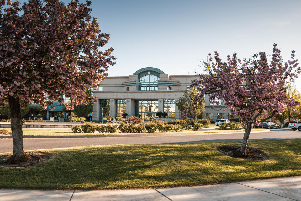 Redding City Hall on March 24, 2022.