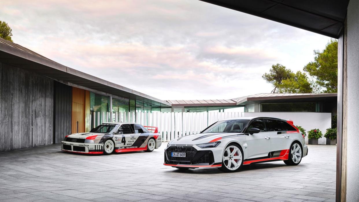 2025 audi rs6 avant gt and rally car