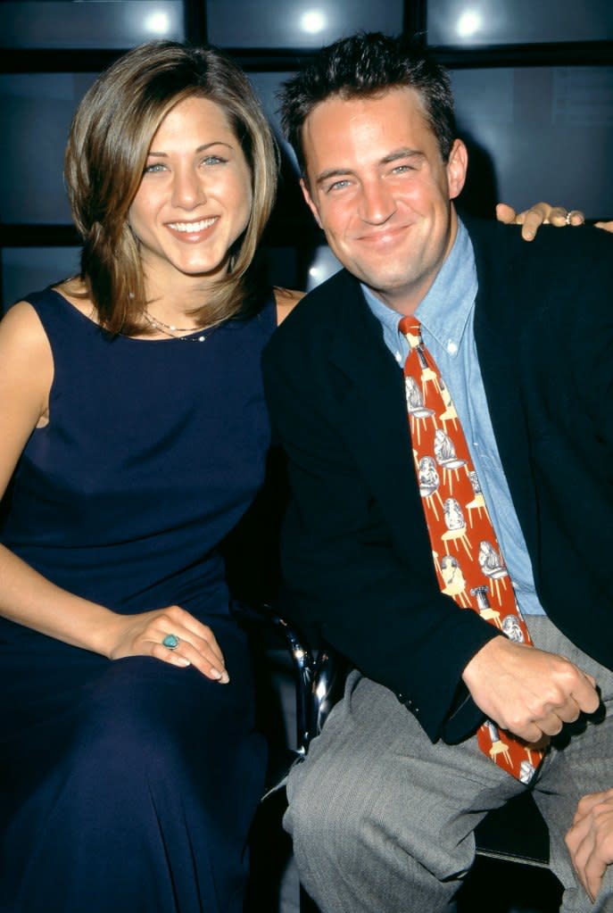 Jennifer Aniston Pays Tribute to Friends Costar Matthew Perry