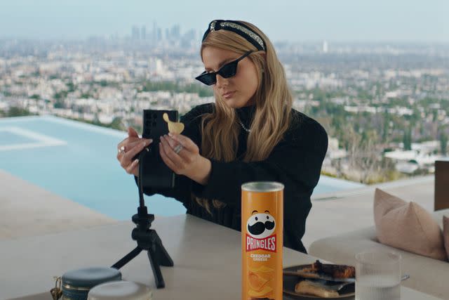 Pringles Meghan Trainor in Pringles 2023 Super Bowl Ad