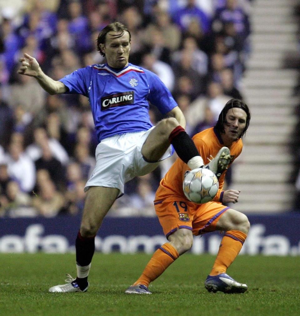 Soccer - UEFA Champions League - Group E - Rangers v Barcelona - Ibrox Stadium