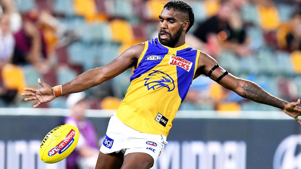 Liam Ryan in action for the Eagles. (Photo by Bradley Kanaris/Getty Images)