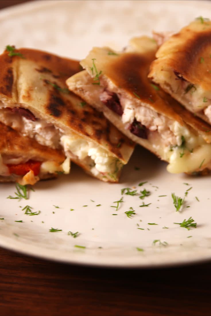 Greek Quesadillas