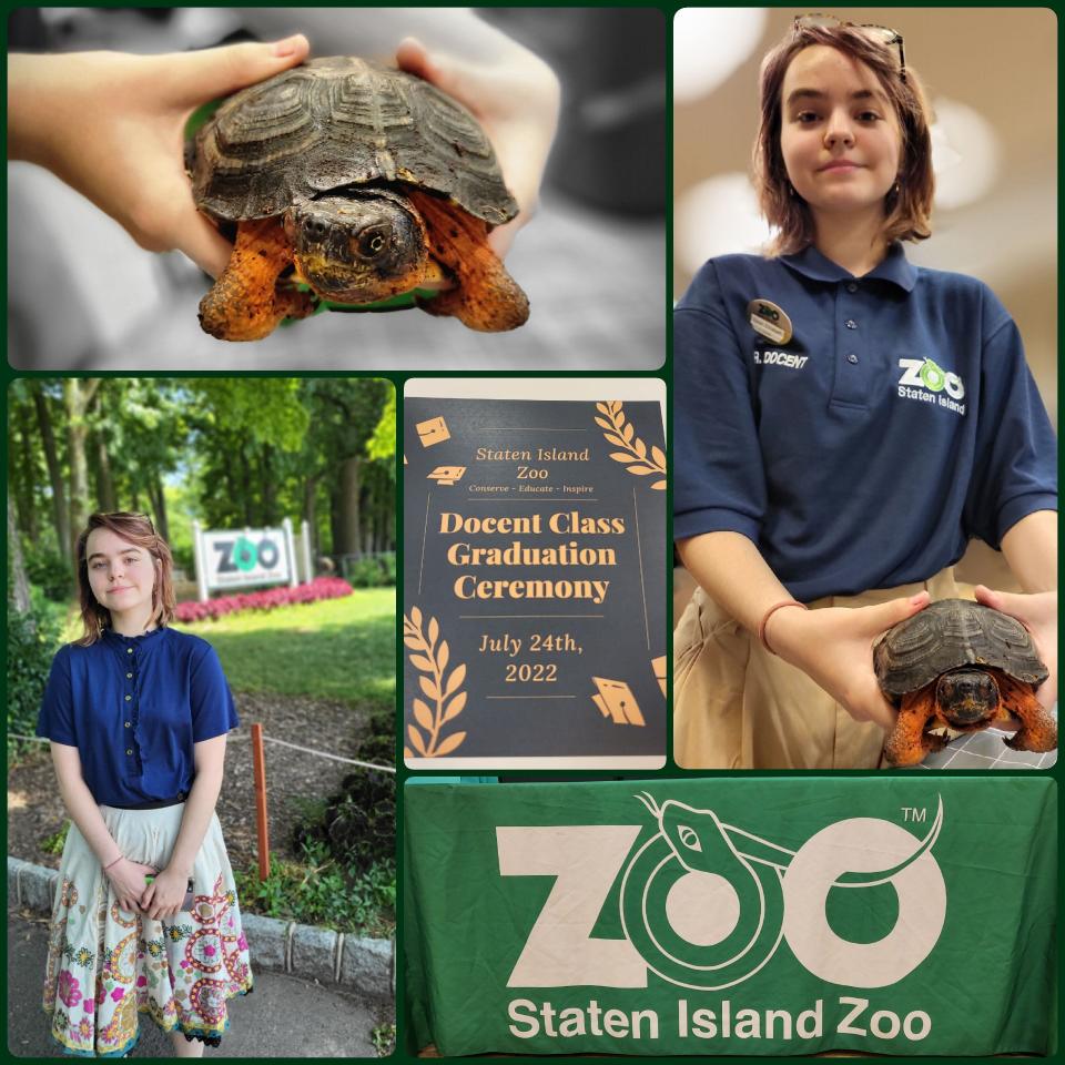 Dylan Elizabeth Wolski, a junior at Mount Saint Mary Academy in Watchung and a resident of Somerset, graduated from the Jr. Docent program at the Staten Island Zoo in July.