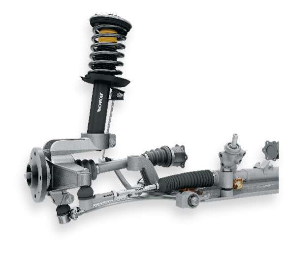 Monroe steering and suspension range