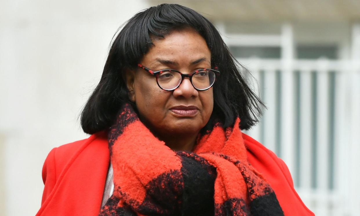 <span>Diane Abbott: ‘I live in Hackney, I don’t drive, so I find myself, at weekends, popping on a bus or even walking places, more than most MPs.’</span><span>Photograph: Dominc Lipinski/PA</span>