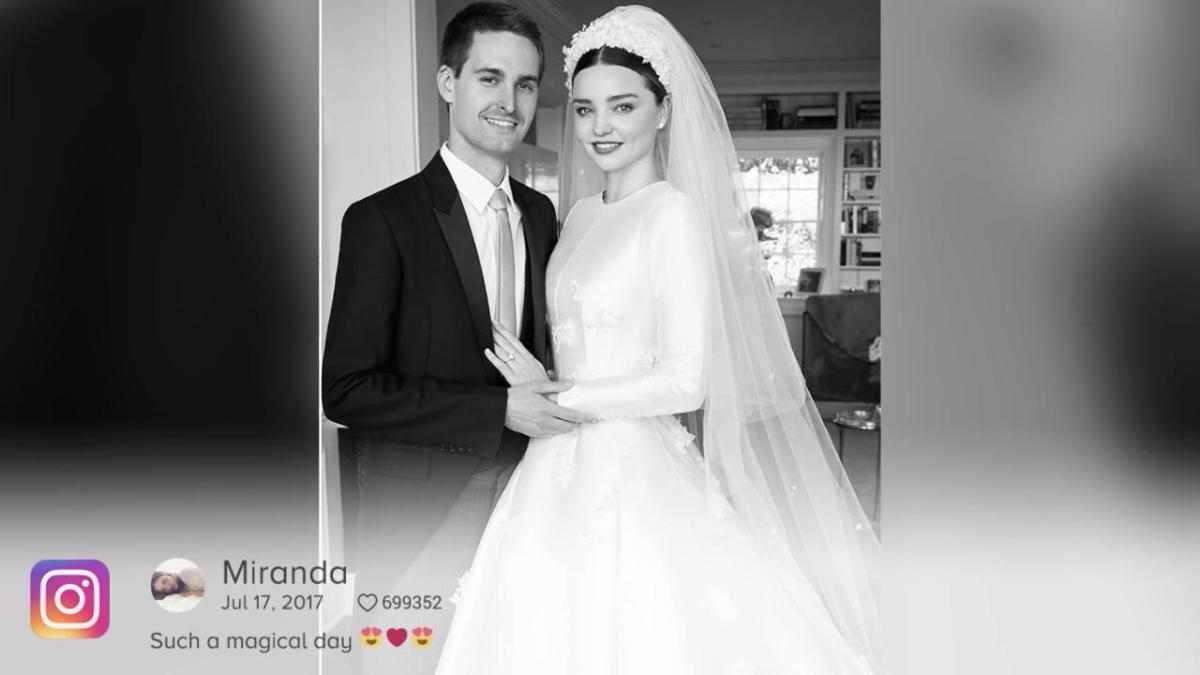 Lotd: Miranda Kerr Is A Stunning Bride In Dior Haute Couture