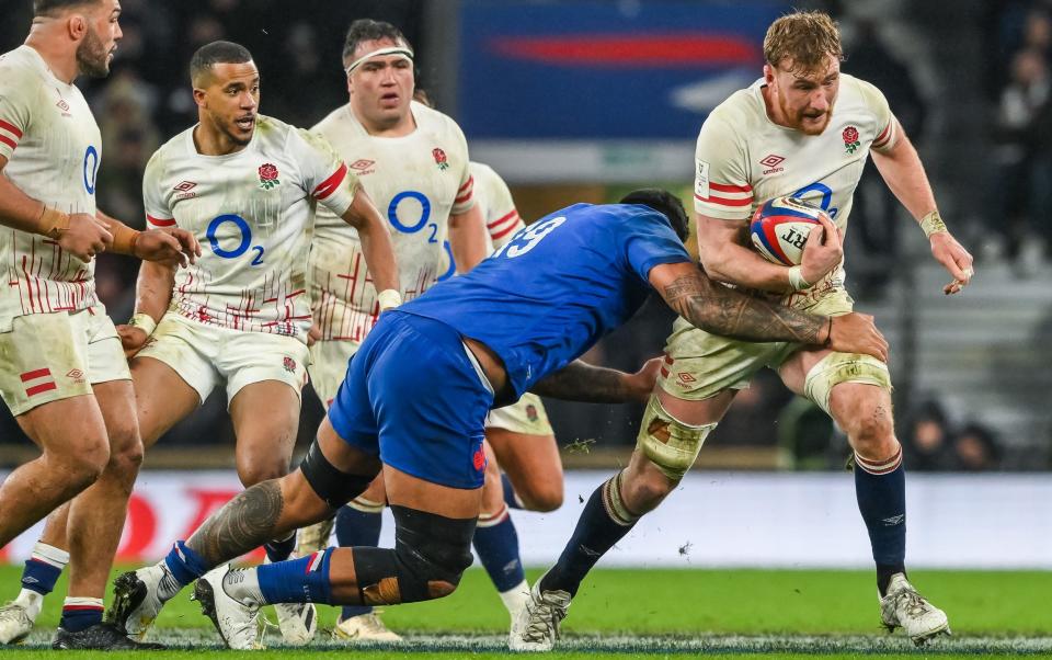 Ollie Chessum - Six Nations awards: Antoine Dupont and Mack Hansen dominate - Getty Images/Craig Thomas