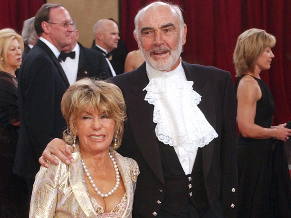 sean connery wife 2003