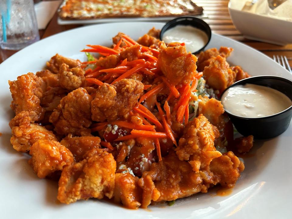 A Buffalo Chop Chop salad from Dogtooth Bar & Grill in Wildwood.