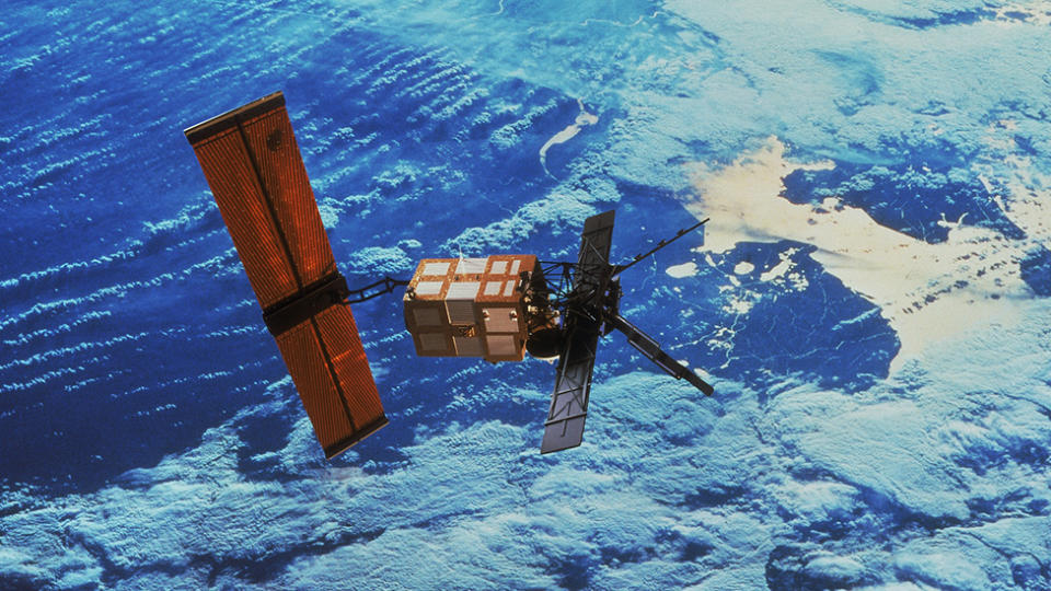 Il “satellite nonno” a causa della sua caduta sulla Terra