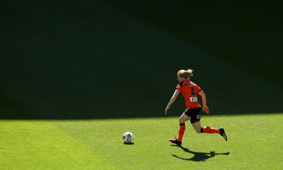 Clare Polkinghorne of Brisbane Roar