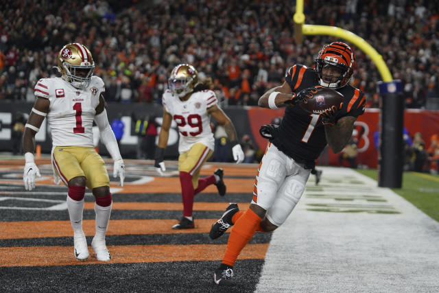 Garoppolo throws 12-yard TD as 49ers beat Bengals in OT