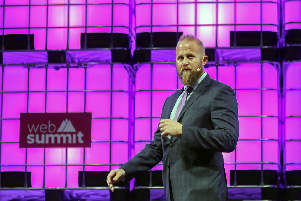 Brad Parscale, the Trump campaign’s digital media director, arrives to speak on the third day of the 7th Web Summit in Lisbon, Portugal, Nov. 8, 2017. (Photo: Miguel A. Lopes/EPA-EFE/REX/Shutterstock)