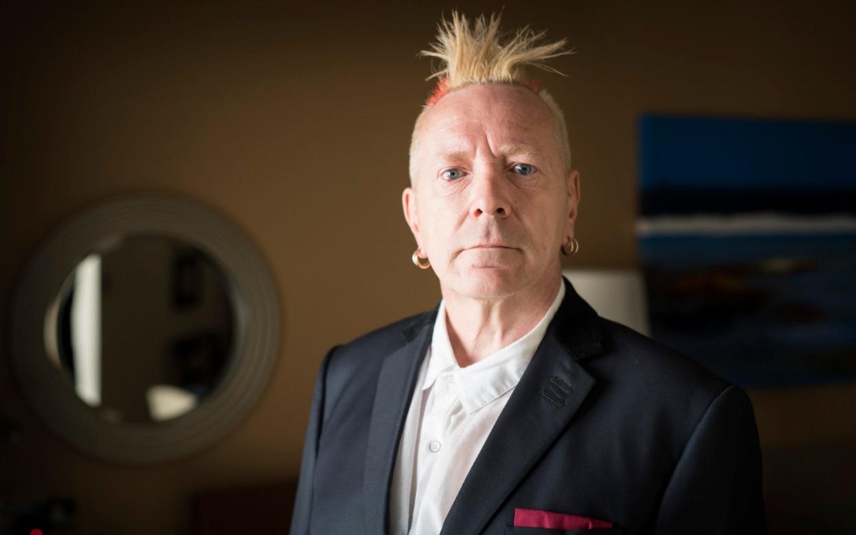 Sex Pistols star John Lydon - Geoff Pugh Photography Ltd