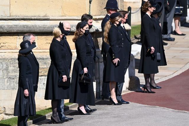 Princess Eugenie and Princess Beatrice Are Joined by Husbands at