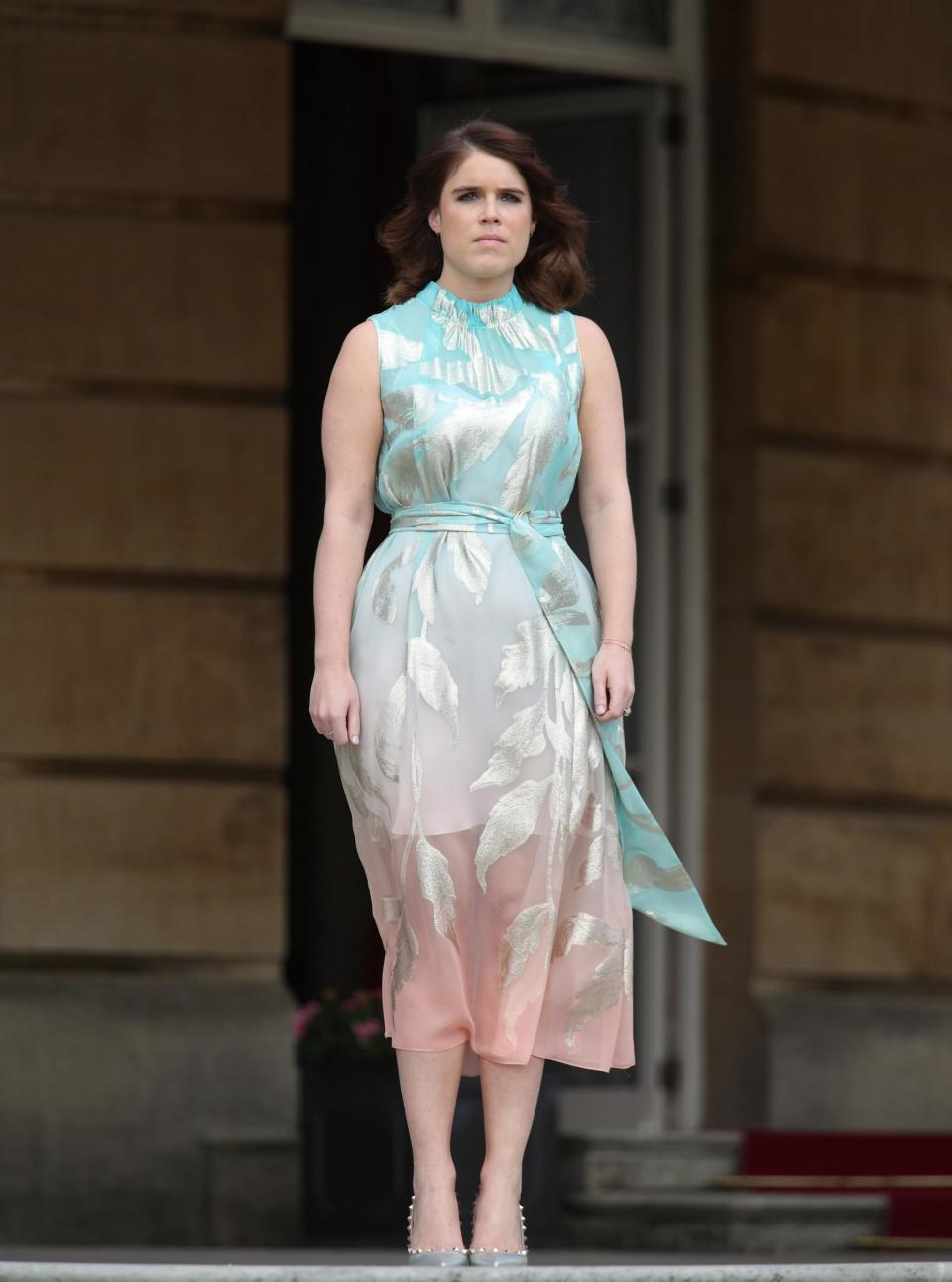 Princess Eugenie wears Peter Pilotto for first time since her royal wedding