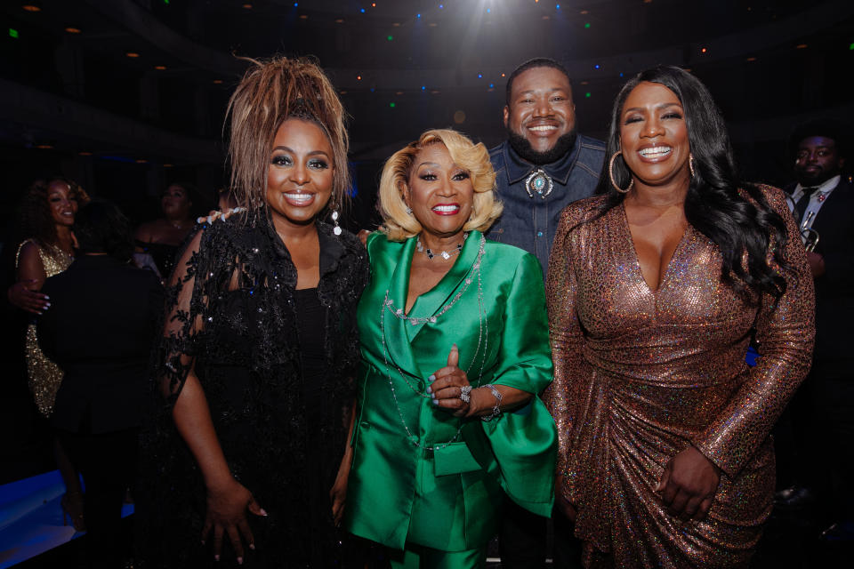  Ledisi, Patti LaBelle and Michael Trotter Jr. and Tanya Trotter of The War and Treaty 