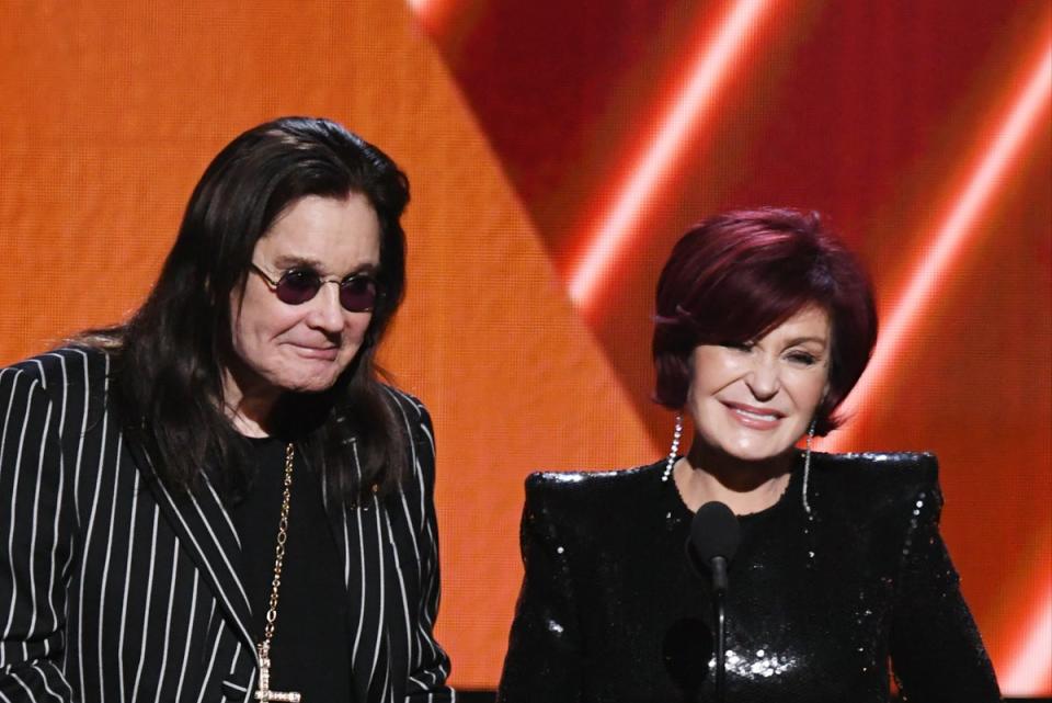 Sharon Osbourne admitted she struggled to cope with her husband’s infidelity (Getty Images for The Recording A)