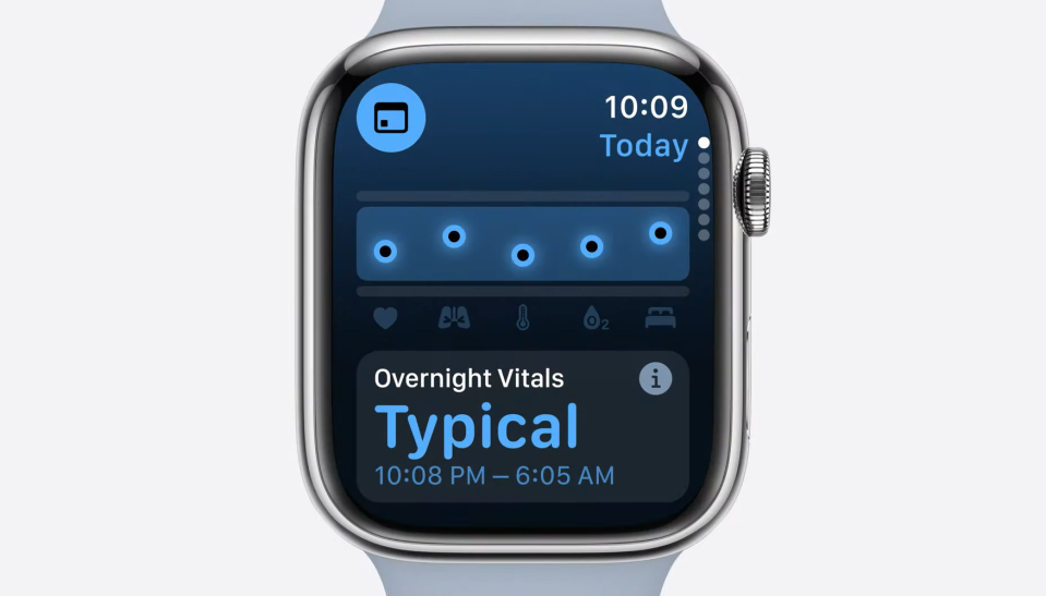 Apple is adding a new Vitals app for Apple Watch.