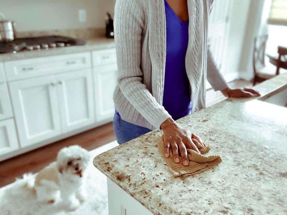 Clean Off Your Countertops