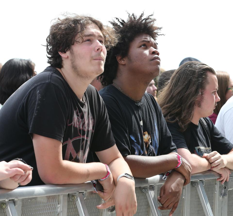 Fans rock out to Tigercub on the first day of Louder Than Life on Thursday, September 21, 2023