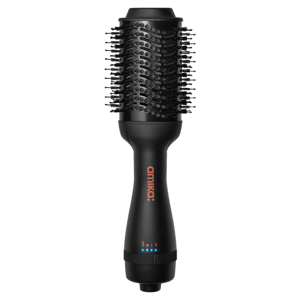 Amika's hair dryer brush dyson airwrap dupe