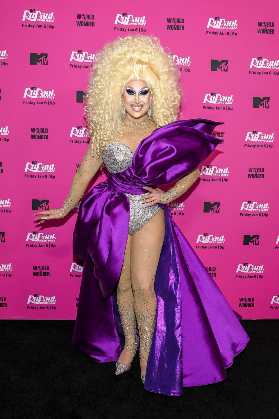 Loosey LaDuca at the "RuPaul's Drag Race" season 15 premiere on January 5, 2023.