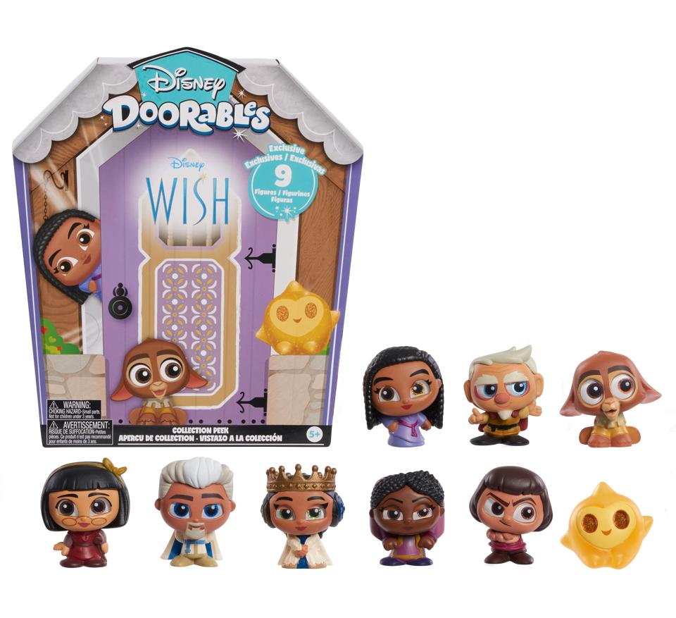 Just Play's Disney Doorables line adds characters from the upcoming animated film, Wish. (Courtesy Just Play)