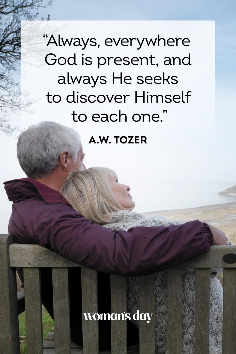 <p>"Always, everywhere God is present, and always He seeks to discover Himself to each one."</p>