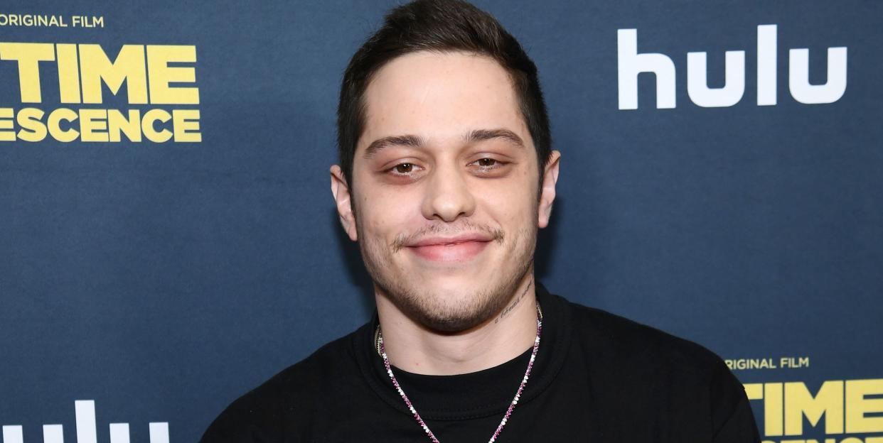 new york, new york   march 05 pete davidson attends the premiere of big time adolescence at metrograph on march 05, 2020 in new york city photo by dimitrios kambourisgetty images