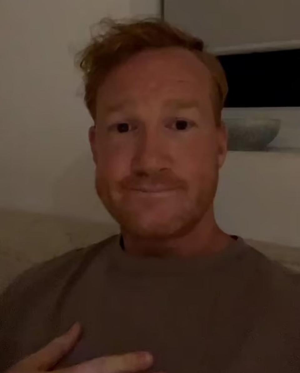 The athlete shared an update on his health (Instagram/Greg Rutherford)