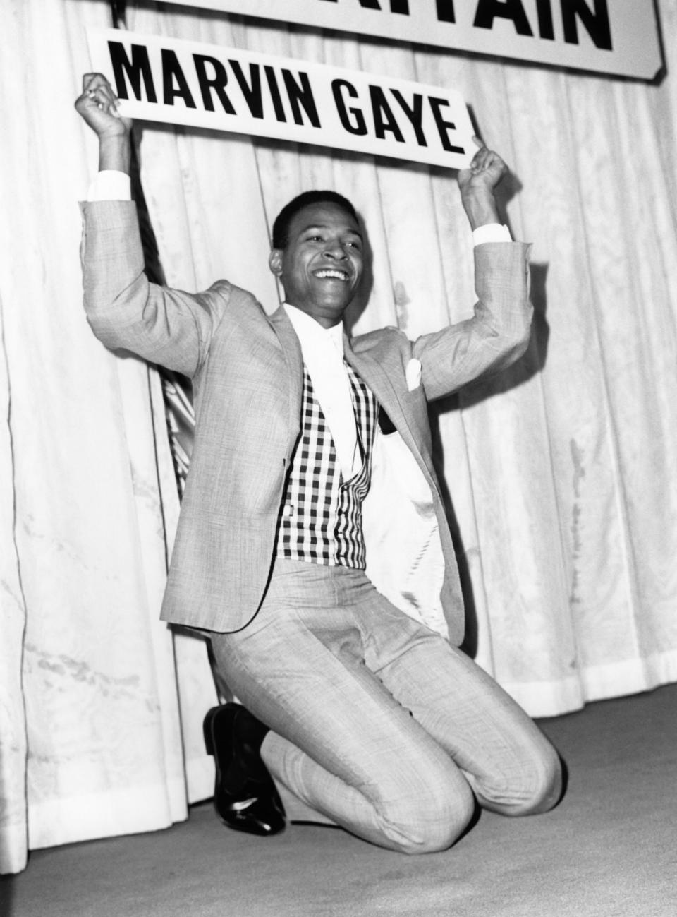 <p>Gaye’s classic remake of a Gladys Knight & The Pips hit from the previous year was nominated for Best Rhythm & Blues Vocal Performance — Male, but lost to Otis Redding’s equally classic “(Sittin’ on) the Dock of the Bay.” (Both recordings have been voted into the Grammy Hall of Fame.) Gaye finally won his first Grammy for 1982’s “Sexual Healing.” Note: Knight & The Pips’ version of “Grapevine” was nominated the previous year, but also lost. (Photo: Getty Images) </p>