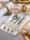 <p>Hit refresh on your cutlery with this elegant 24-piece set. Available in white, grey or black, you can pick these up in store from 22nd December.</p>