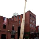 <p>At the <a href="https://www.sluggermuseum.com/" rel="nofollow noopener" target="_blank" data-ylk="slk:Louisville Slugger Museum & Factory;elm:context_link;itc:0;sec:content-canvas" class="link ">Louisville Slugger Museum & Factory</a>, your Little Leaguers can swing replicas of bats used by baseball legends like Babe Ruth and try to smack a ball out of the park in a simulated batting cage. They even get a mini bat to take home. Score. </p>