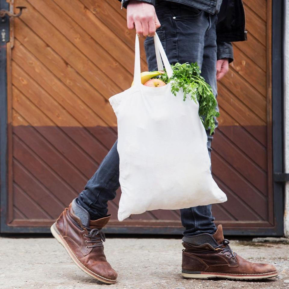 <p>You have to pay for shopping bags at Aldi or bring your own. In most places in the U.S., you get grocery bags for free, but when shopping at Aldi, you're encouraged to be more environmentally conscious. Quite a few shops have this policy now, especially in California, but Aldi has been doing it for decades.</p>