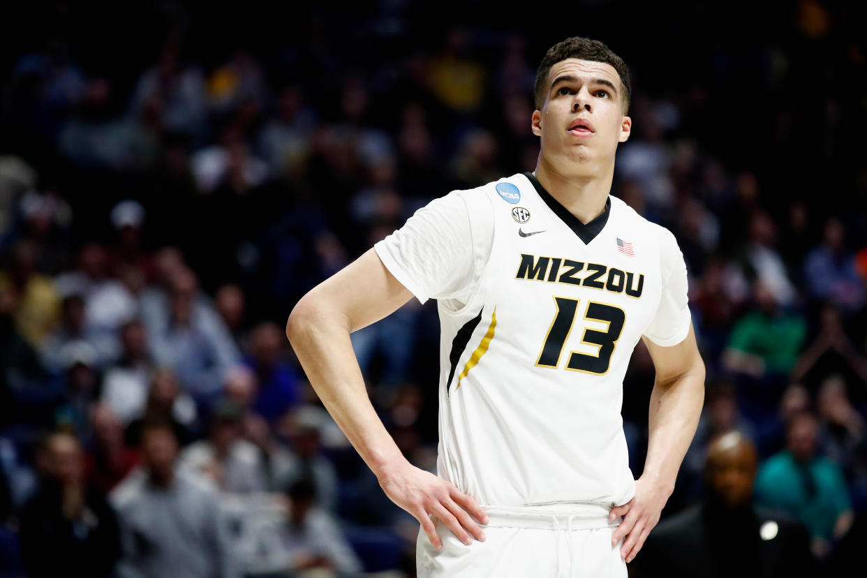 Michael Porter Jr. said on Monday that he’s “feeling great” ahead of Thursday’s NBA draft, and that there is “no risk” of re-injuring his back after multiple health concerns. (Getty Images)