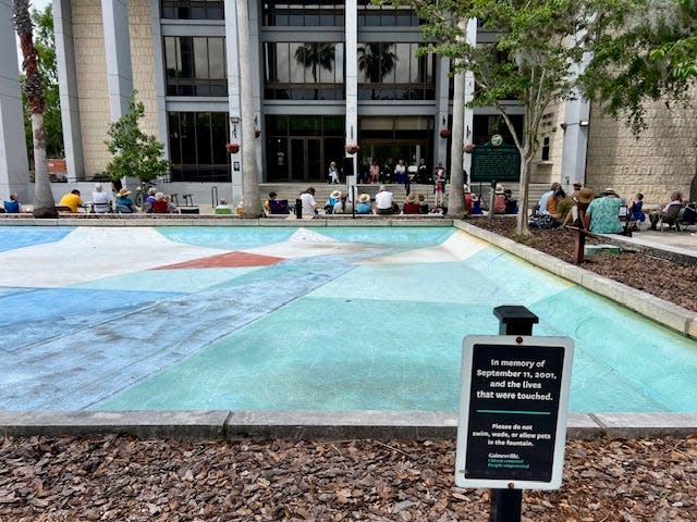 The Gainesville City Commission has approved a $154,000 project to remove the pools from City Hall Plaza and replace them with landscaping, sidewalks and other improvements.