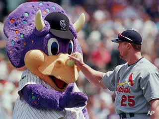 The Rockies introduced Dinger into the world out of an enormous